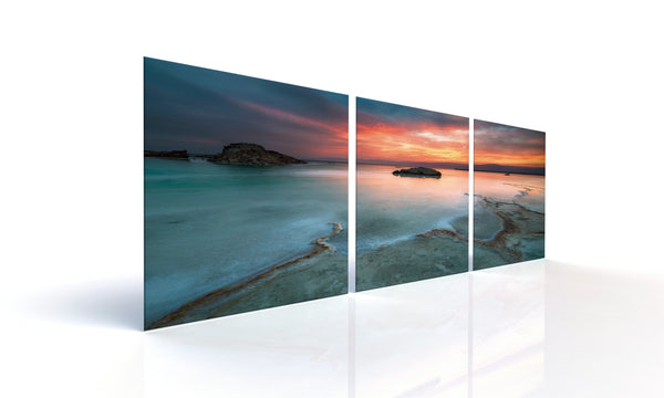 SUNRISE OVER THE DEAD SEA