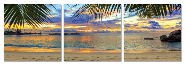 beach photograph on acrylic 