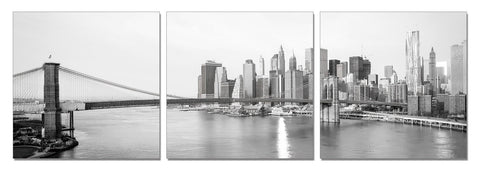 huge modern brooklyn bridge print 